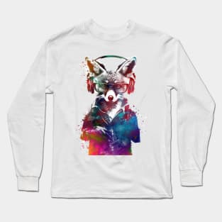 Fox hipster Long Sleeve T-Shirt